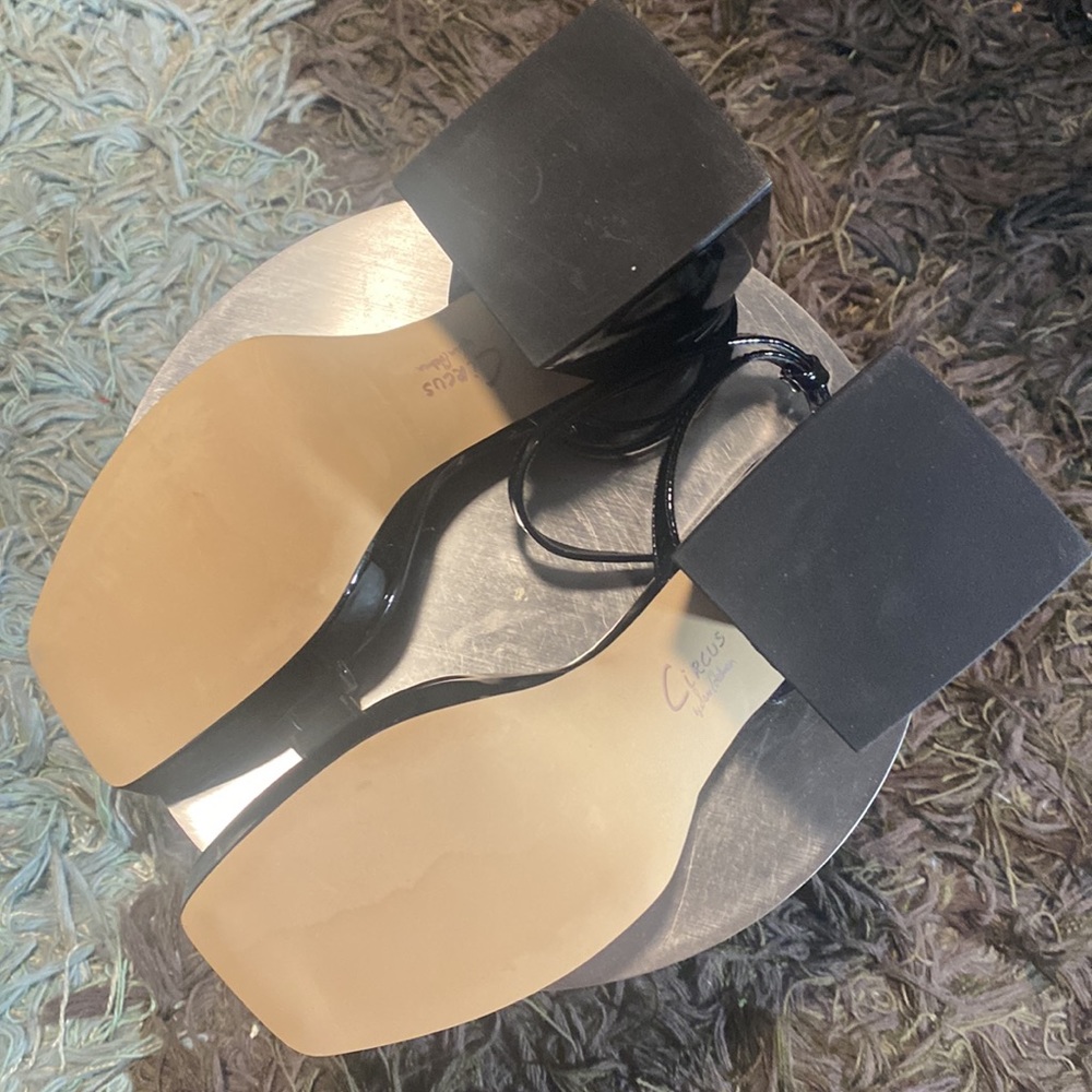 NEW SAM EDELMAN CIRCUS NY MARIE PLATFORM BLOCK HEELED SANDAL - Picture 8 of 12
